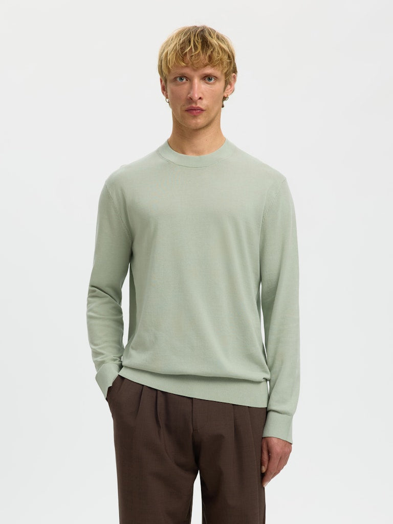 Selected homme Herren Pullover  Aqua Gra