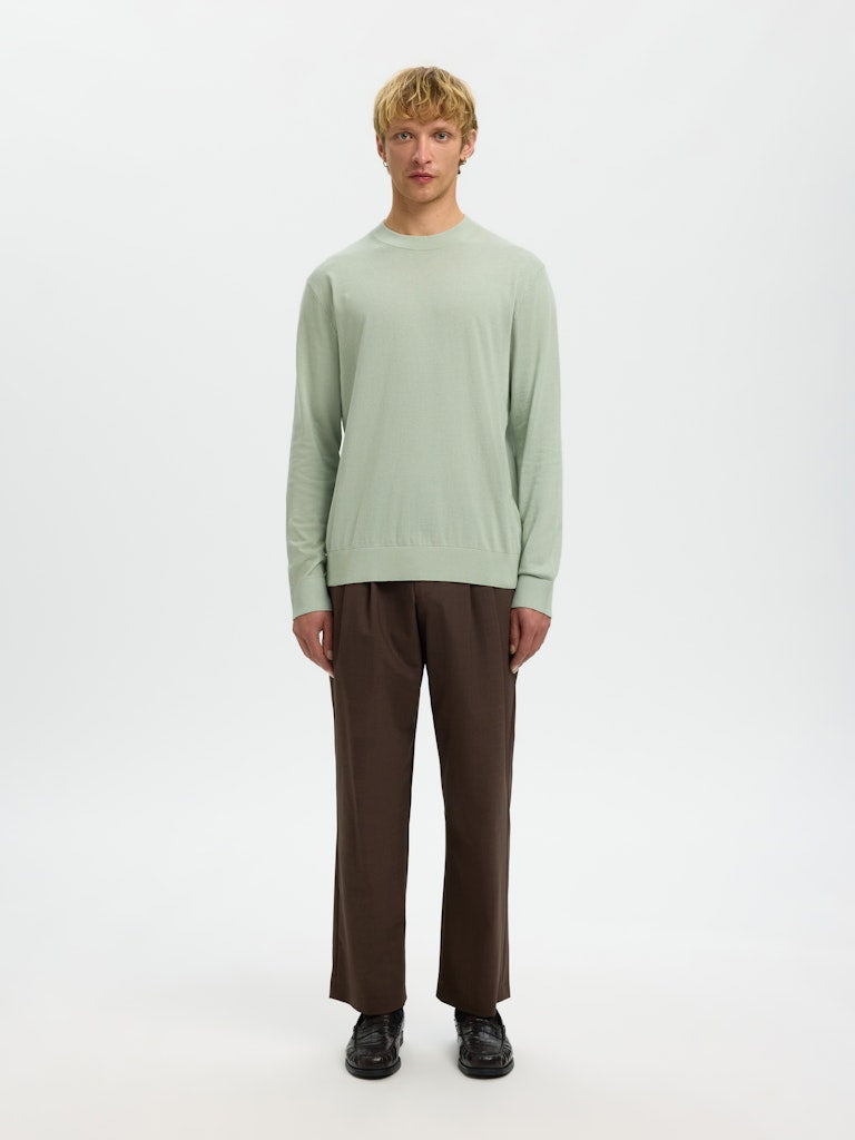 Selected homme Herren Pullover  Aqua Gra