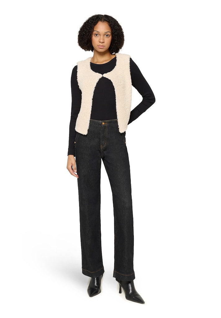 Cartoon Damen Strickjacken Cream