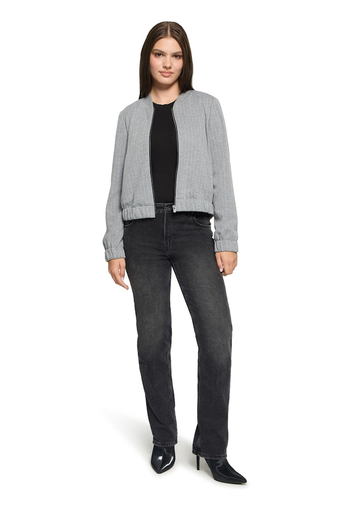Betty & Co Damen Blazer Grey Melange