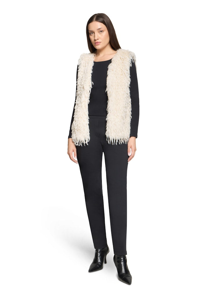 Betty & Co Damen Outdoorwesten White Sand