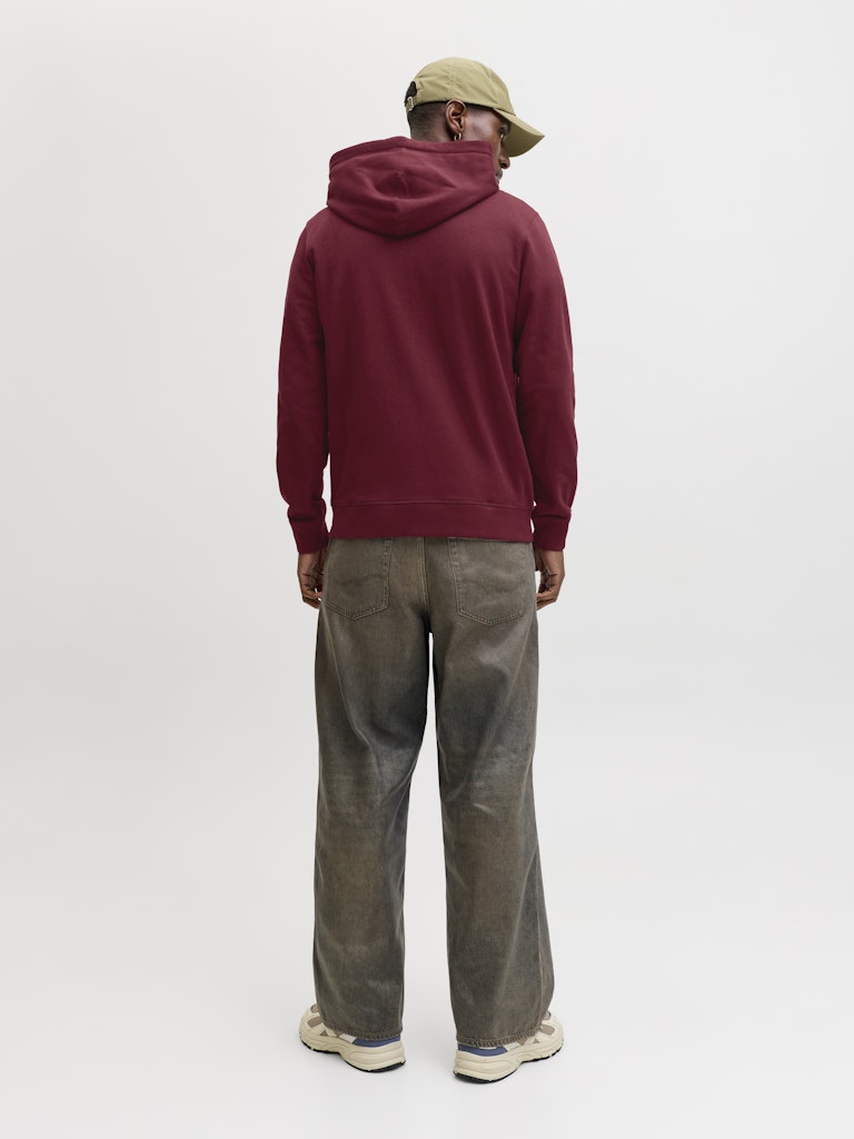 Jack & Jones Herren Sweatshirts Cabernet