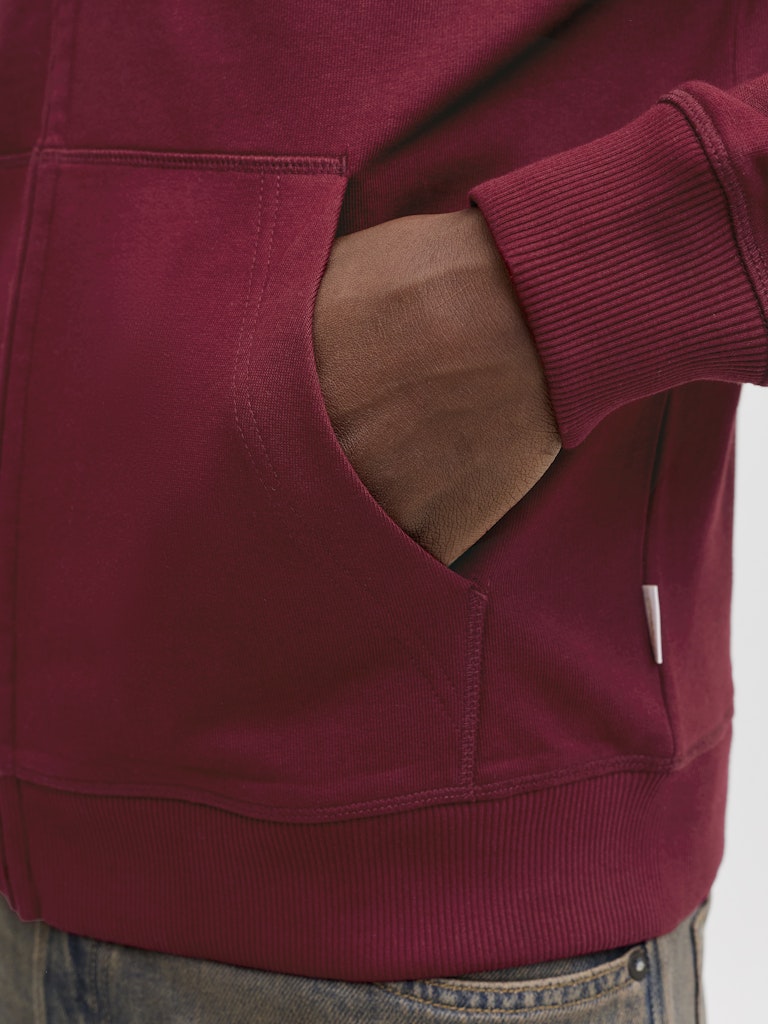 Jack & Jones Herren Sweatshirts Cabernet