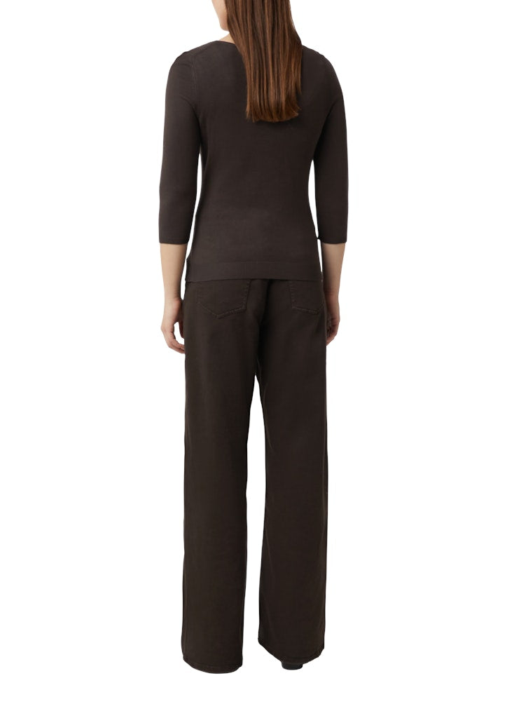 Comma Damen Pullover Brown