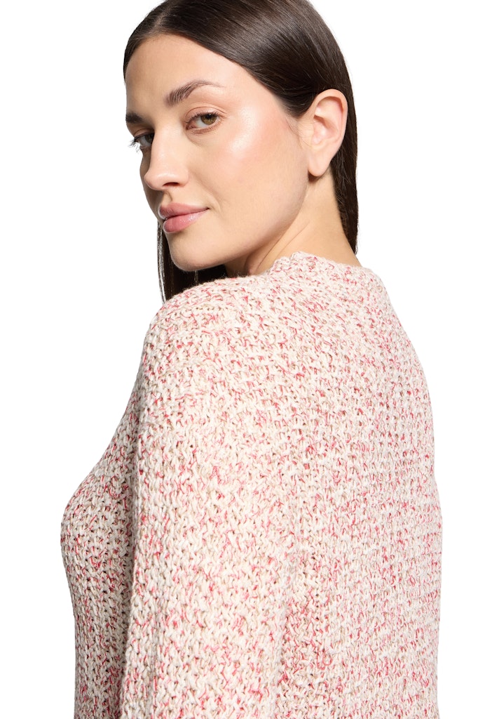 Betty & Co Damen Pullover Nature/Red