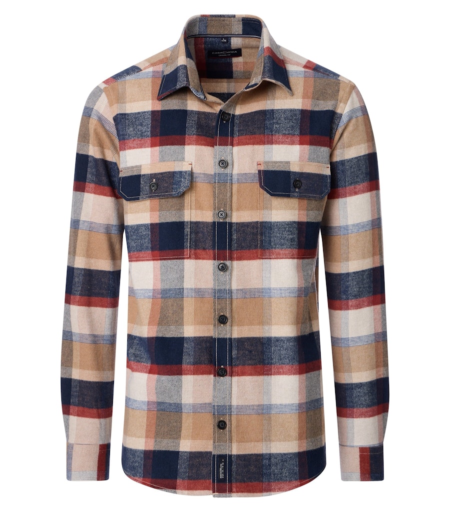 Casa Moda Herren Hemden  Blau