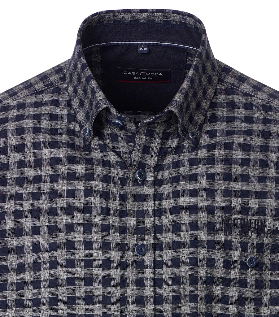 Casa Moda Herren Hemden  Blau