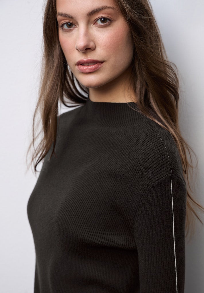 Street One Damen Pullover  Darkest B