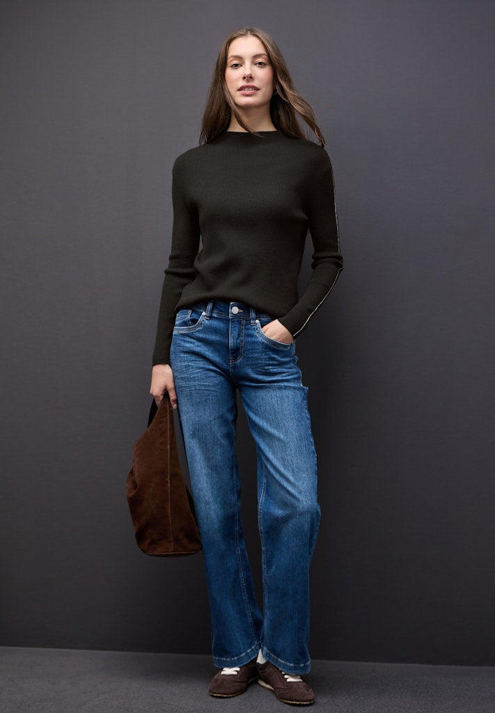 Street One Damen Pullover Darkest B