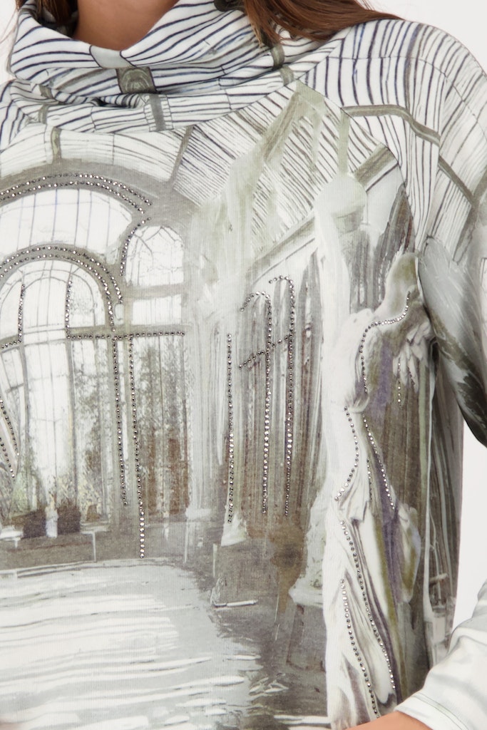 Monari Damen T-Shirts  Sage Gemust