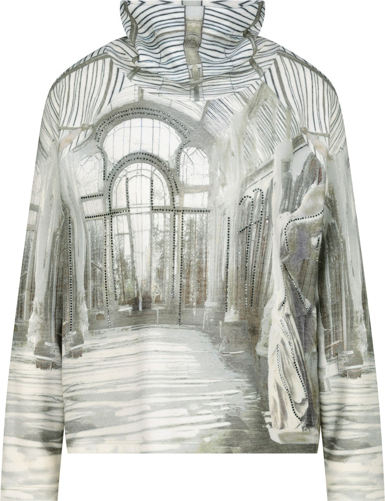 Monari Damen T-Shirts Sage Gemust