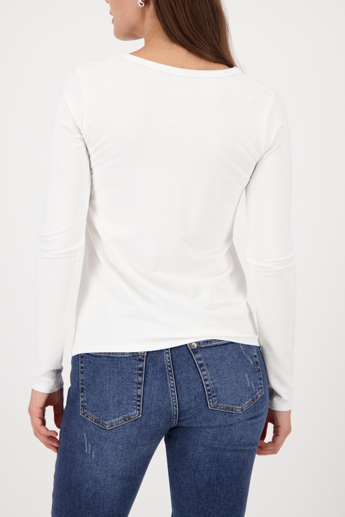 Monari Damen T-Shirts  Off-White