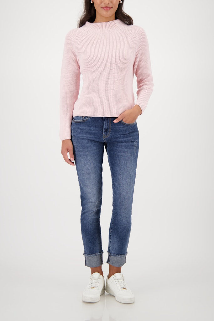 Monari Damen Pullover Light Rose