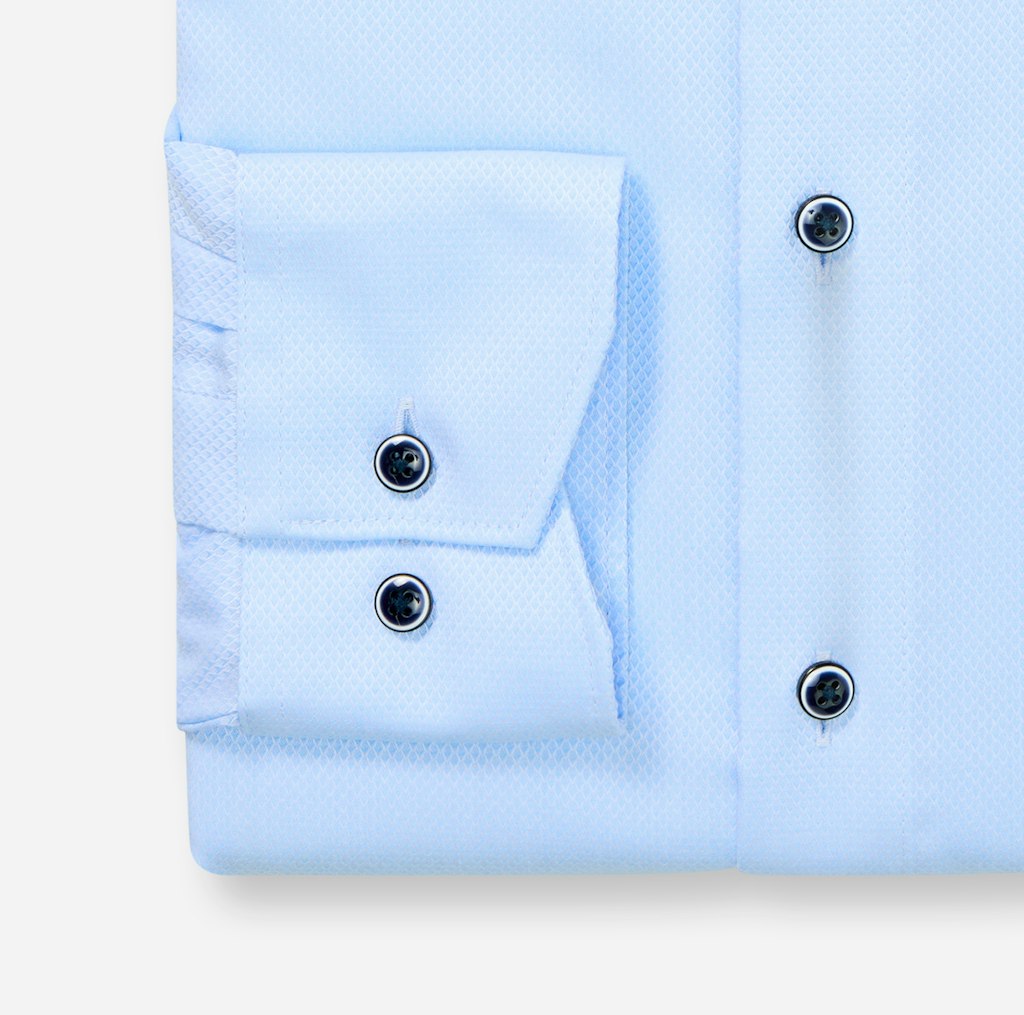 Olymp Herren Hemden lang  Hellblau