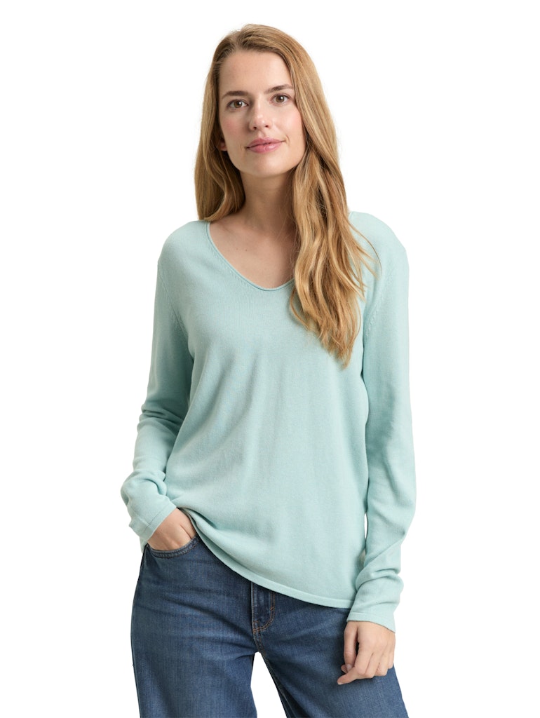 Tom Tailor Damen Sweatshirts Blue Haze
