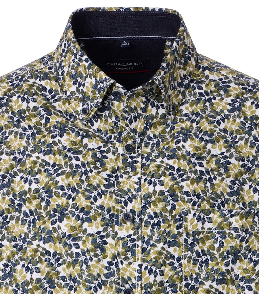 Casa Moda Herren Hemden Gruen
