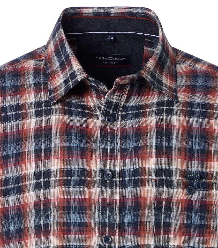 Casa Moda Herren Hemden  Blau