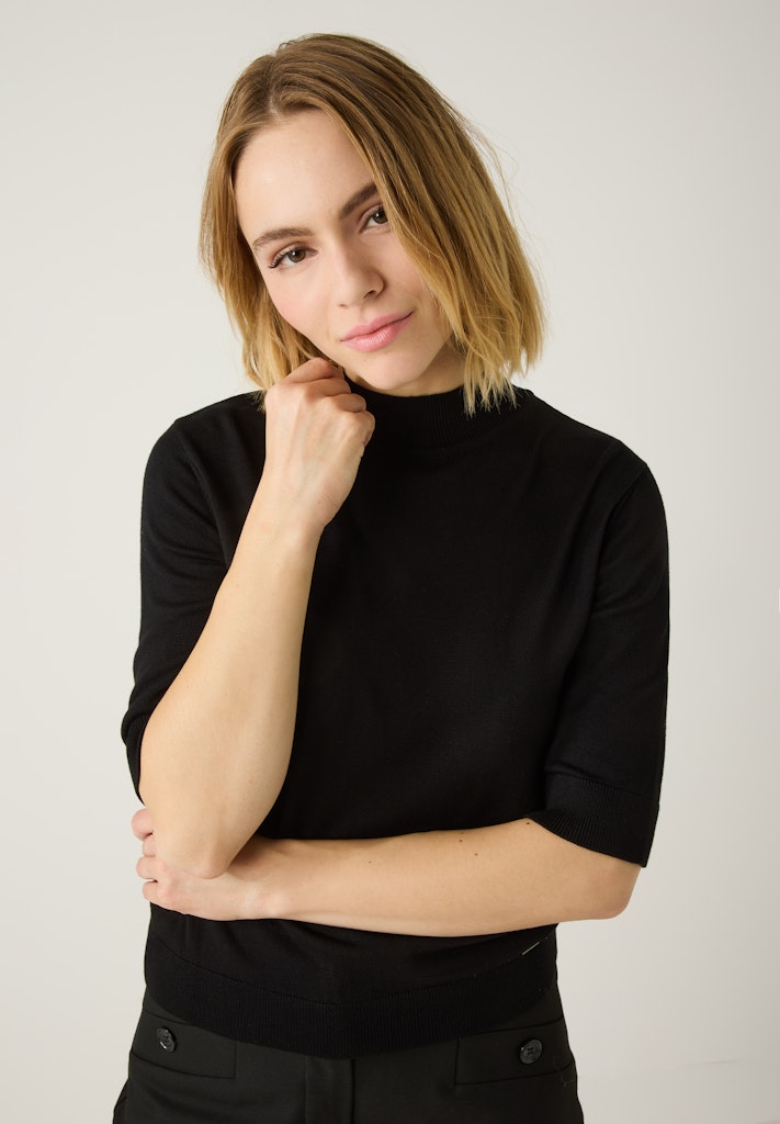 More & More Damen Pullover  Black