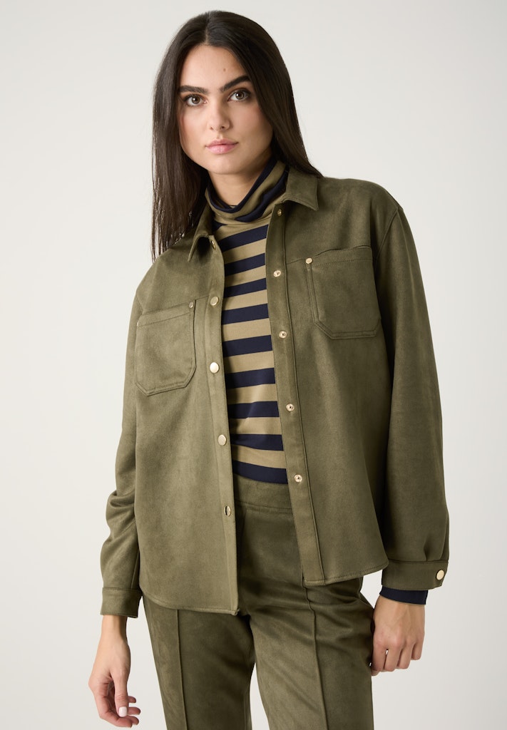 More & More Damen Blusen  Olive Leaf