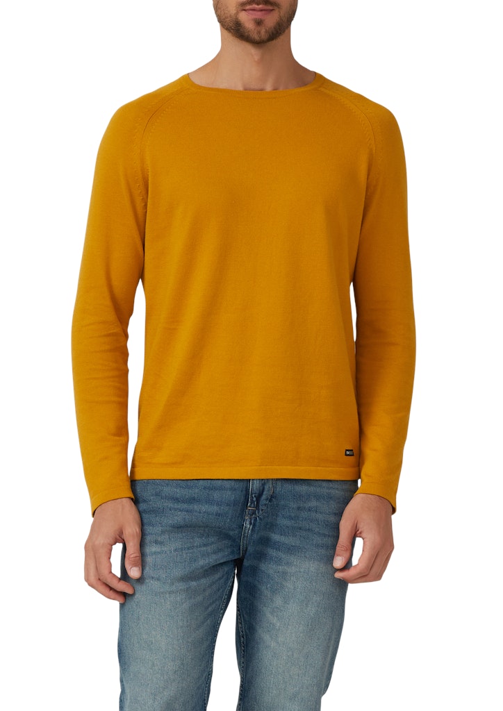 S. Oliver red Herren Pullover Yellow