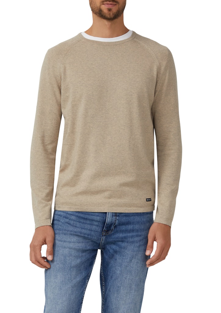 S. Oliver red Herren Pullover Brown