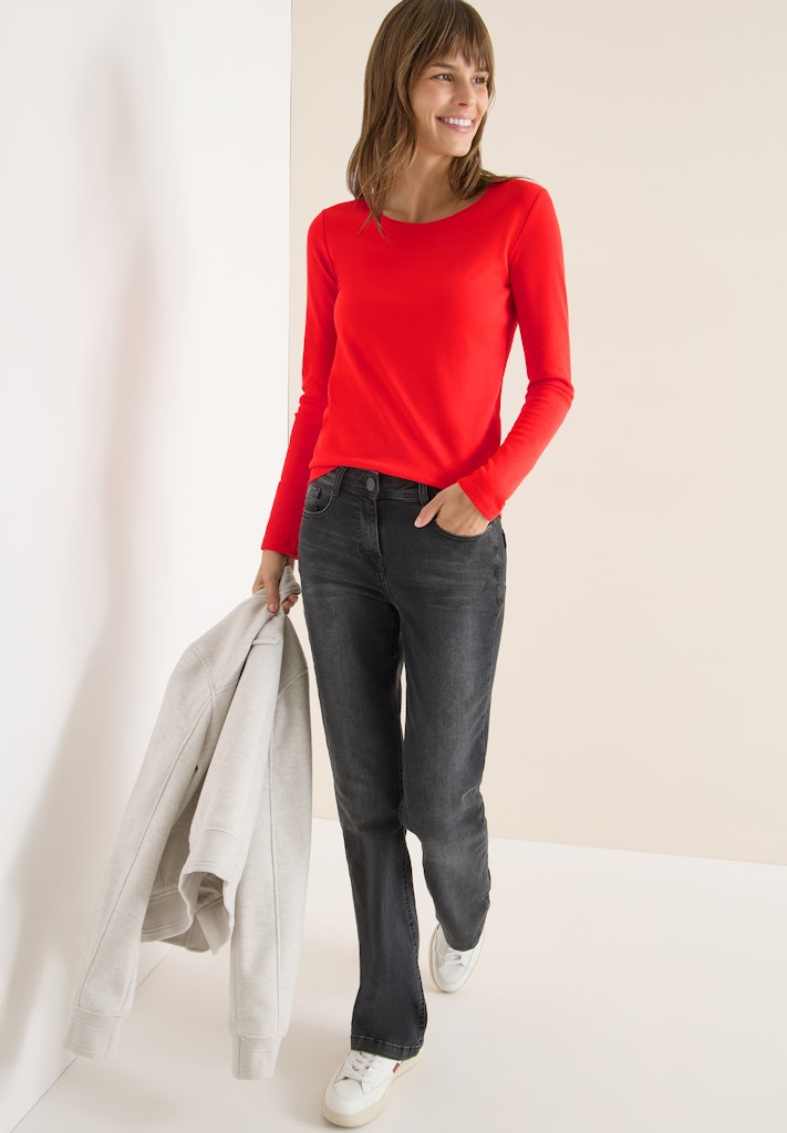 Cecil Damen T-Shirts Pumkin Or