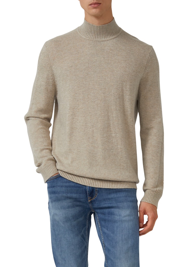 S. Oliver red Herren Pullover Brown
