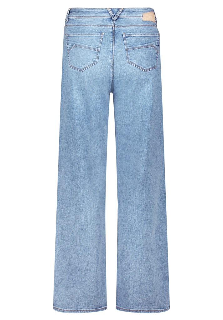 Betty & Co Damen Hosen Light Blue Deni