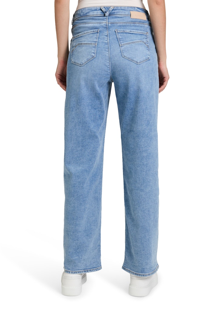 Betty & Co Damen Hosen Light Blue Deni