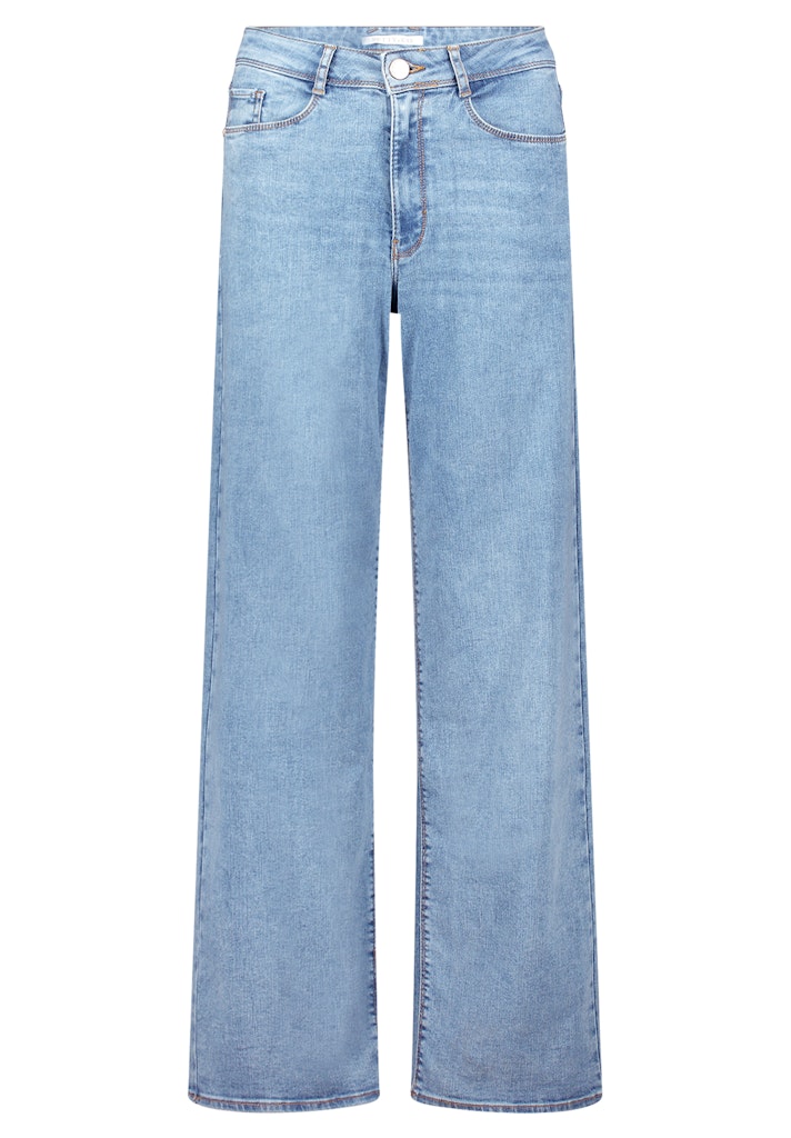 Betty & Co Damen Hosen Light Blue Deni