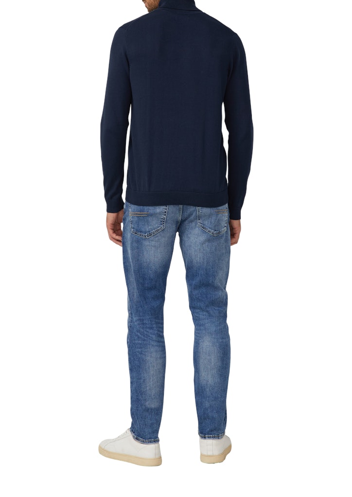 S. Oliver red Herren Pullover Blue