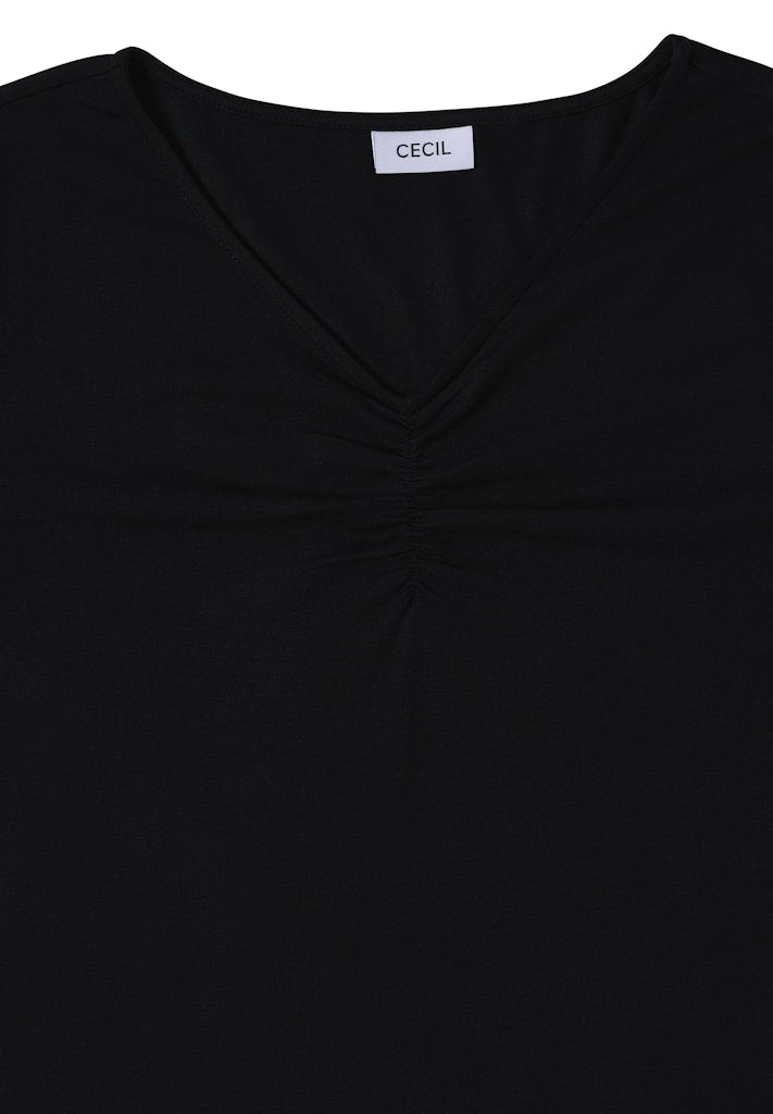 Cecil Damen T-Shirts  Black