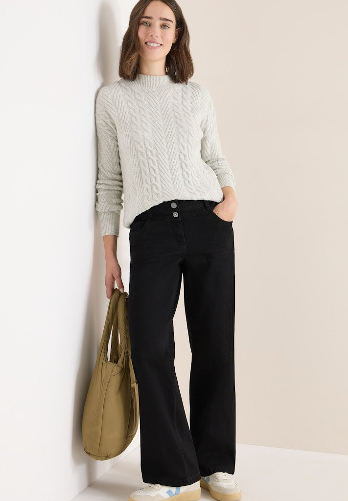 Cecil Damen Hosen  Black Was