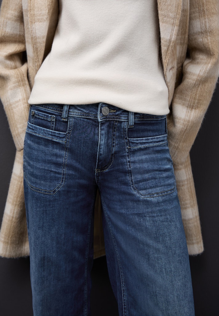 Street One Damen Hosen Indigo Wa