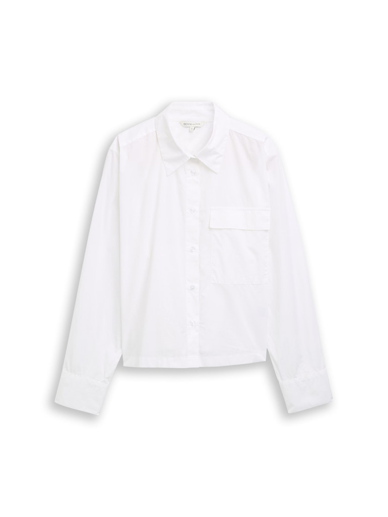 Tom Tailor denim Damen Blusen White