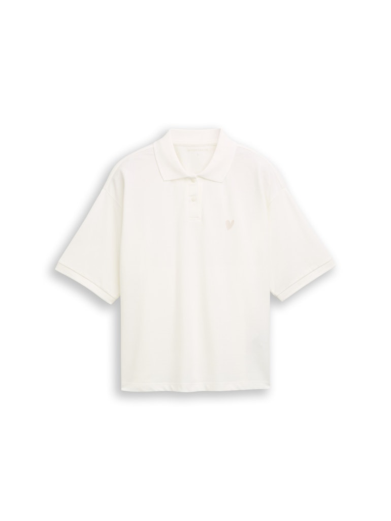 Tom Tailor Damen T-Shirts Whisper White