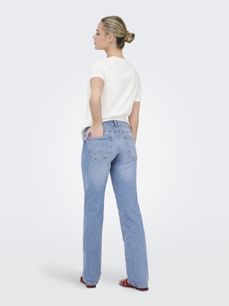 Only Damen Jeans Light Blue Deni