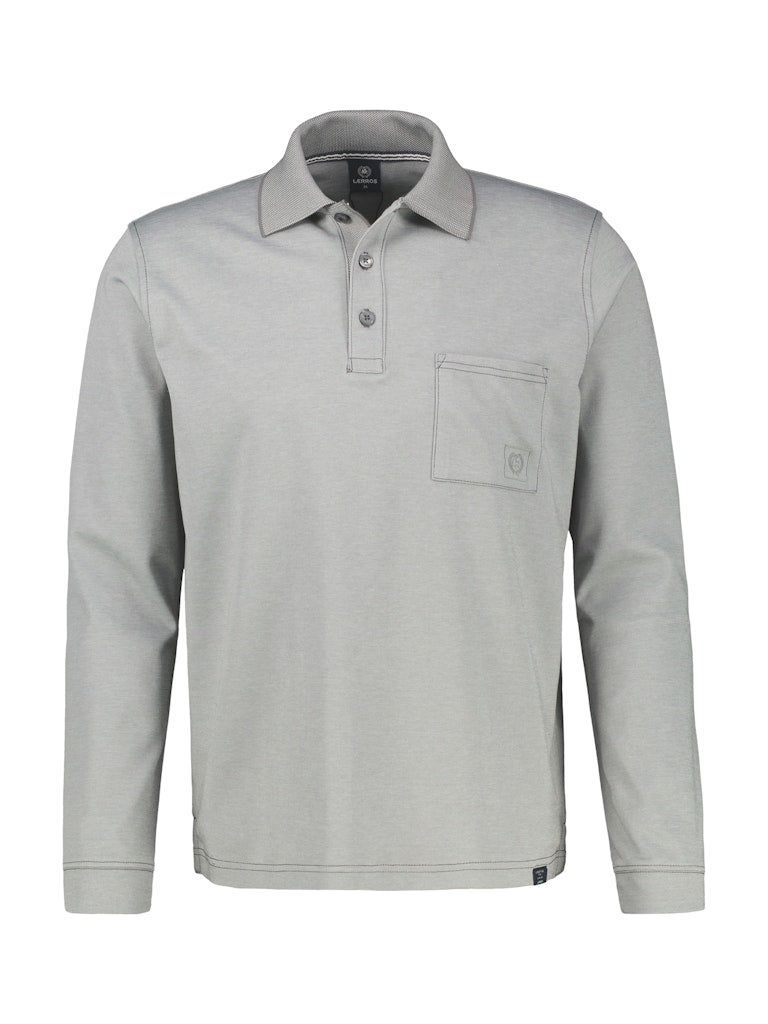 Lerros Herren Polo-Shirts Basalt Grey