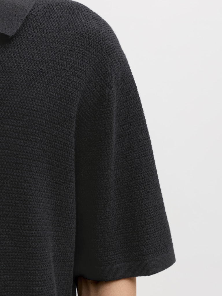 Jack & Jones Herren Polo-Shirts Black