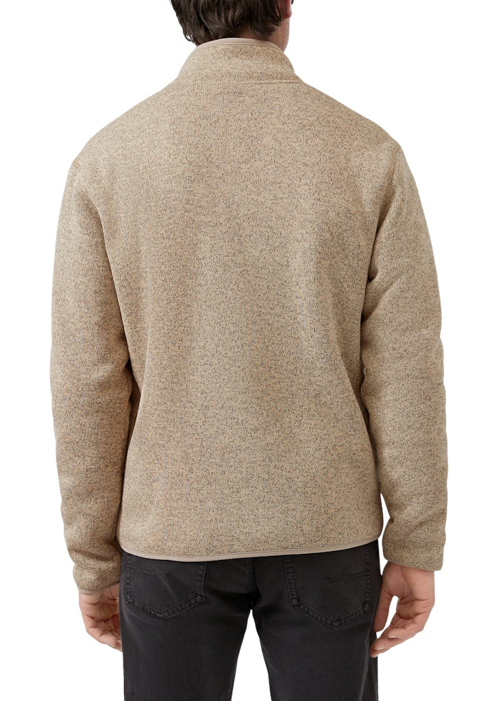 S. Oliver red Herren Sweatjacken Brown