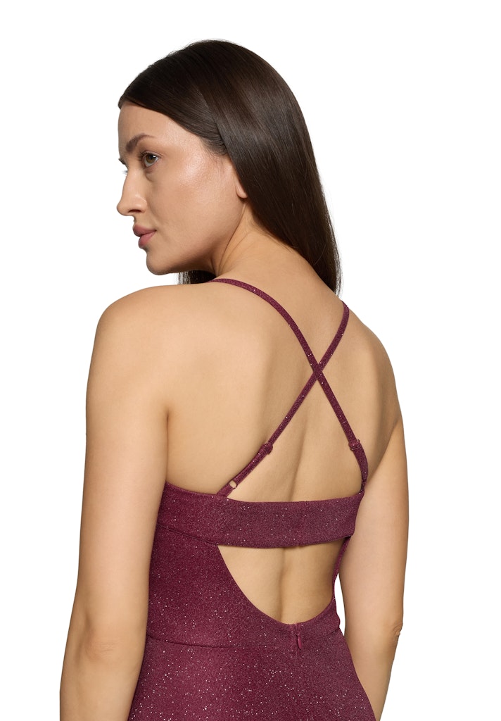 Vera Mont Damen Kleider Red/Grey