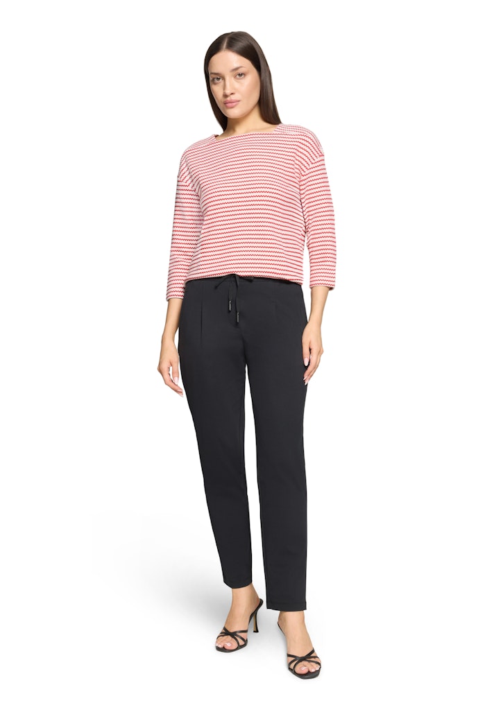 Betty & Co Damen Sweatshirts Red/Cream