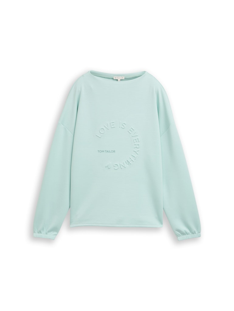 Tom Tailor Damen T-Shirts Blue Haze