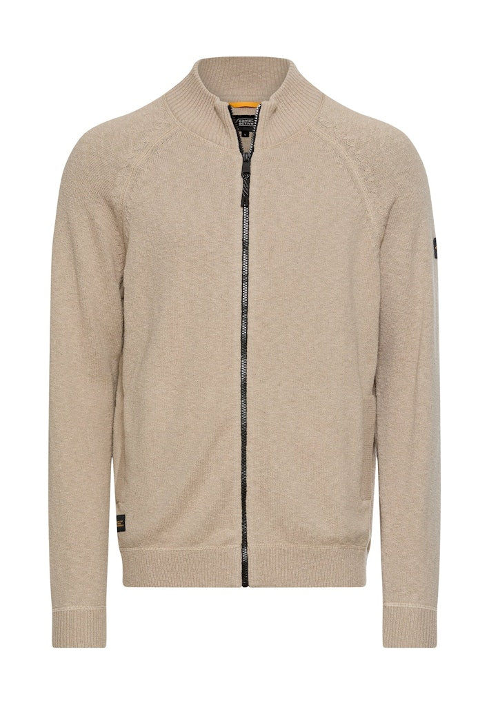 Camel active Herren Strickjacken  Light Beige