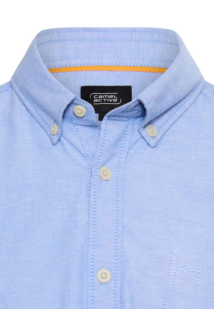 Camel active Herren Hemden  Stormy Blue