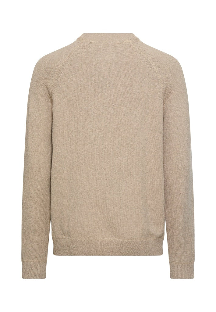 Camel active Herren Pullover  Light Beige