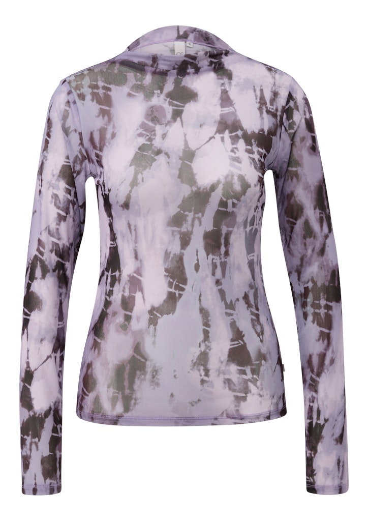 QS by S.Oliver Damen T-Shirts Lilac/Pink