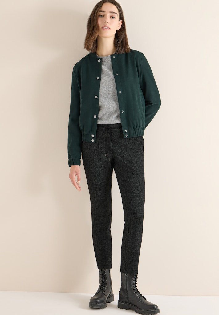 Cecil Damen Hosen Black