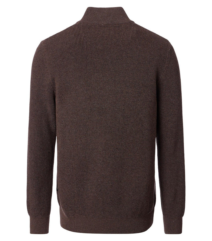 Casa Moda Herren Strickjacken Braun