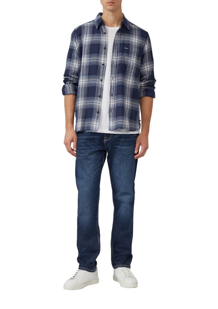 S. Oliver red Herren Hemden lang Blue